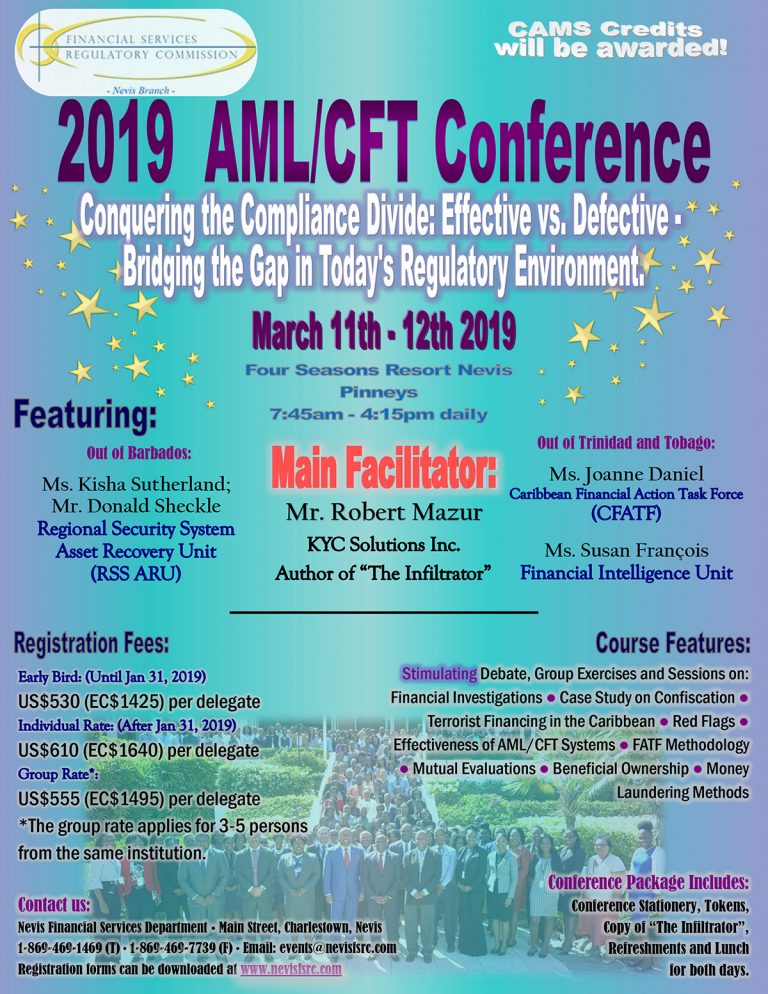 AML/CFT 2019 โ Nevis Financial Services Regulatory Commission